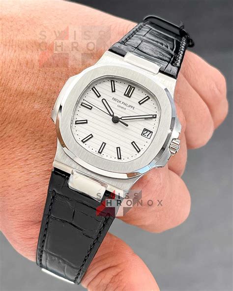 patek philippe nautilus 5711 leather strap|Patek Philippe Nautilus reference 5711.